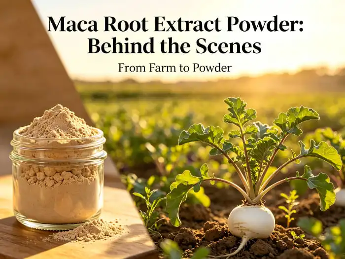 Why Your Supplement Brand Needs High-Quality Maca Root Extract?